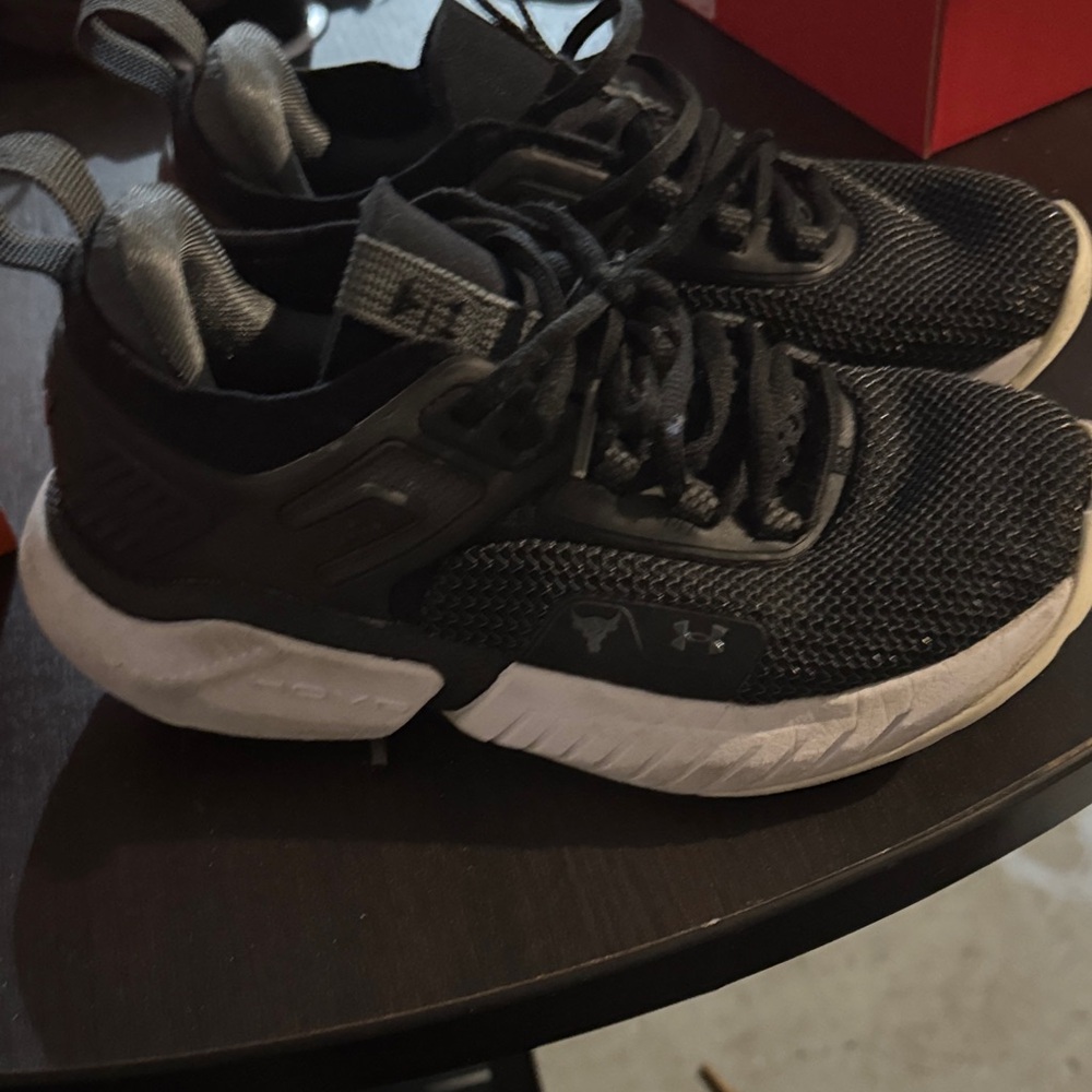 Under Armour Black and White Men's Training Shoes